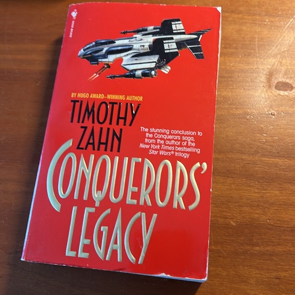 📌3 Pocket Books David Brain Postman, Reilly Scarecrow, Zahn Conquerors Legacy - Picture 4 of 12